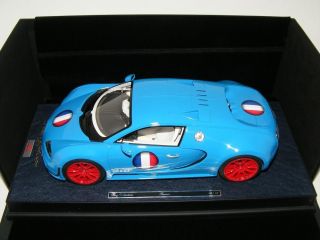 18 MR Bugatti Veyron Supersport Flag Edition FRANCE Version Limited 