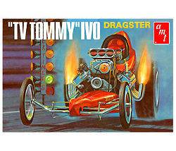 AMT TV Tommy Ivo AA/F Dragster 1/25 Scale Plastic Model Car Kit AMT 