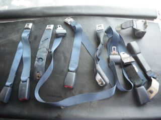 80   85 cadillac fleetwood brougham coupe 2dr seat belts 1984 1983