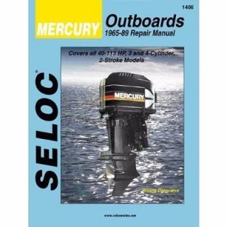 Mercury Outboards, 3 4 Cylinders, 1965 1989 Vol. II by Joan Coles 
