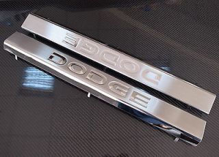 2009   2012 DODGE RAM 1500 STAINLESS STEEL DOOR SILL GUARD 2 PC