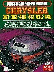 Mopar Engines 361 383 400 413 426 440 Chrysler Dodge Plymouth
