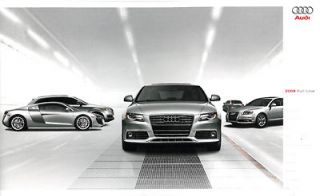 2009 AUDI SALES BROCHURE Q5 Q7 A3 S4 A5 S5 R8 TT A8 S8