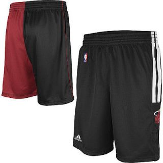 Miami Heat Adidas Pre Game Basketball Shorts sz XL