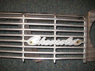   Chevrolet 1964 Impala Front Radiator Grille Chrome with Chevy emblem