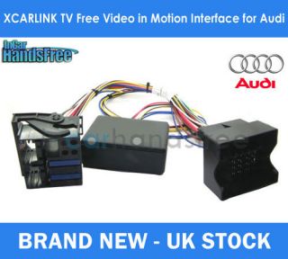 XCARLINK TV Free Video in Motion Interface SKU48103 for Audi A3, A4 