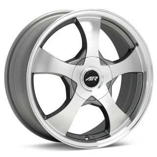   AR85 silver wheels rims 5x4.5 5x114.3 intrepid stealth stratus taurus