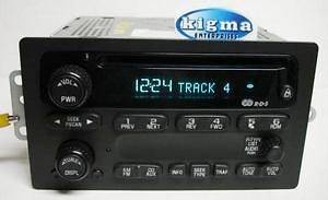 GMC Blazer Jimmy Sonoma S10 S15 2002 2003 CD player 15091316 RDS 