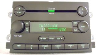 2005 05 Ford Five Hundred 500 Mercury Montego RADIO  Player 6 Disc 