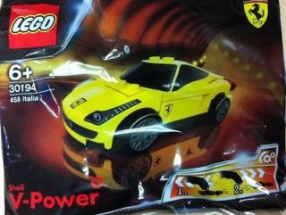   HARD TO FIND LEGO RACERS 30194 FERRARI 458 ITALIA SHELL V POWER PROMO