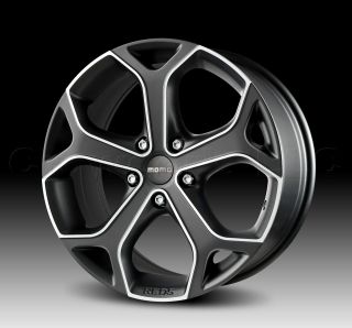 MOMO Car Wheel Rim Dark Blade Anthracite 17 x 7.5 inch 5 on 112 mm 