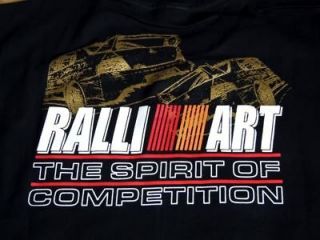 JDM Mitsubishi RALLIART EVOLUTION Racing T Shirt ALL Sz