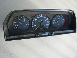 Mercedes W 201 190 Cluster Speedometer KILOMETERS EURO (Fits 