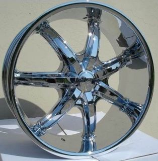 20 inch U35s chrome wheels rims Lincoln Continental LS