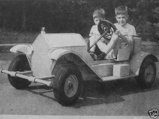 Build a 1/2 scale 1914 STUTZ BEARCAT Car Plans Auto replica