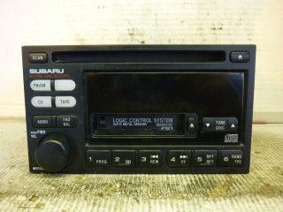 00 01 Subaru Legacy Radio Cd Cassette Player 86201AE12A