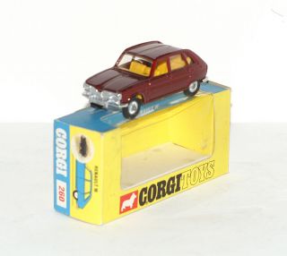 CORGI TOYS 260 RENAULT 16 TS MIB