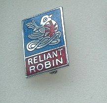 RELIANT ROBIN ENAMEL LAPEL BADGE PIN BADGE, WITH FREE POSTAGE