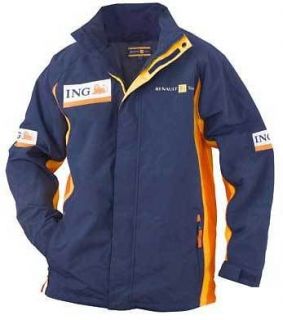 Renault ING Formula One 1 F1 Official Coat Rain Jacket M (NEW)