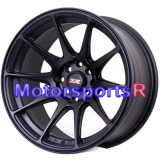   XXR 527 Flat Black Concave Rims Wheels Stance 03 04 05 06 Scion xA xB