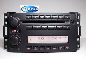 Pontiac Montana SV6 2008 2009  CD player opt. US9 15878237 TESTED 