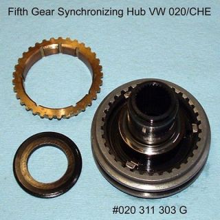 VW ABA 020 CHE Fifth Gear Synchronizing Synchro Hub 020311303G