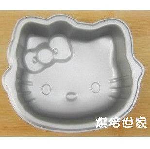 1PCS Aluminum Hello Kitty shape cake pan baking mold cake mold Cake 