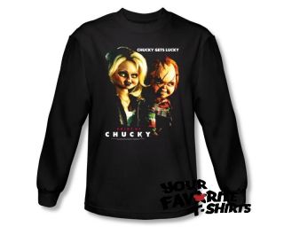 Officially Licensed Bride Of Chucky Chucky Gets Lucky Long Sleeve 