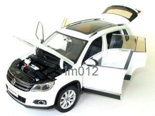 Volkswagen Tiguan white new in box car model toys  sales 1/18 