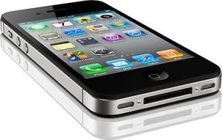Apple iPhone 4   16GB   Black (AT&T) Factory Unlocked   Straight 