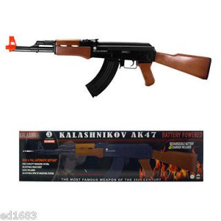 Officially Licensed Kalashnikov AK47 Electric Airsoft Gun w 