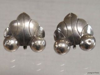 mexican silver earrings in Vintage & Antique Jewelry