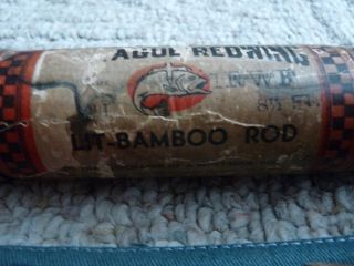 Vintage Montague Redwing 81/2 ft. Fly Rod Lite Trout Beautiful must 