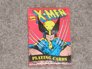 1993 X Men Playing Cards Deck of 52 Cards   New & Sealed   Poker