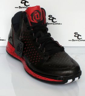 adidas Rose 3 III mens basketball shoes black red adizero NEW
