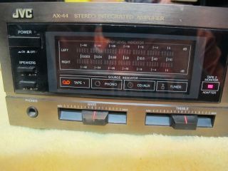 JVC AX 44BK Stereo Integrated Amplifier **XLNT**