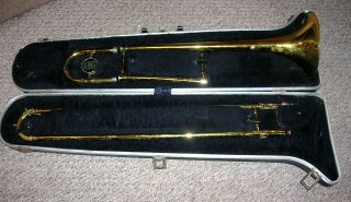 KING TEMPO 606 SLIDE TROMBONE WITH CASE