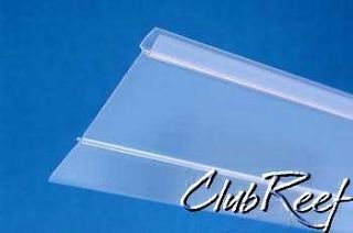 Aquarium Versa Top Clear Plastic Back Strip (2) x 22 All Glass