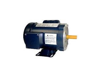 AC MOTOR, 1HP, 3450 RPM, 1PH, 115V/208 230V, 56C/TEFC, With base