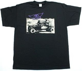 AEROSMITH Pump Album T Shirt Black Hard Rock & Roll Music NWOT
