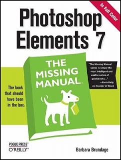 Photoshop Elements 7 The Missing Manual, Barbara Brundage, Excellent 