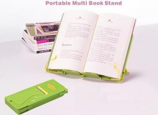 New portable bookstand,fold​ing book holder,bookres​t,lectern