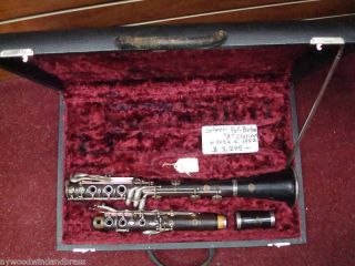 Vintage Selmer A Clarinet Full Boehm Beautiful