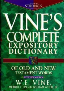   Vine, William White and Merrill F. Unger 1996, Hardcover