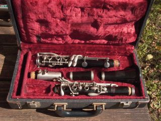 Selmer Bundy Resonite 1950s Case #206819 Clarinet restored