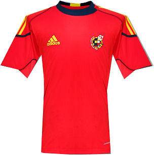 adidas SPAIN WC 2010 Official Soccer Training Jersey