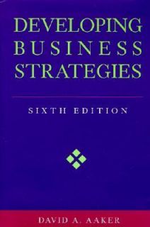   Business Strategies by David A. Aaker 2001, Hardcover, Revised