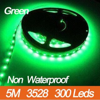 Talin Green 3528 5M 300 Leds SMD Flexible Strip Strings Lights 60Leds 