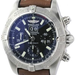 Breitling Windrider Blackbird Black Dial A44359 Swiss Made Automatic 