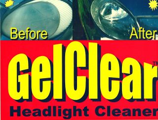 Headlight Restoration Kit Cleaner Cloudy Hazy Headlamp